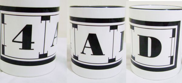 Caneca "4AD"