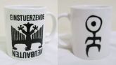 Caneca "Einstürzende Neubauten" - dois desenhos na caneca